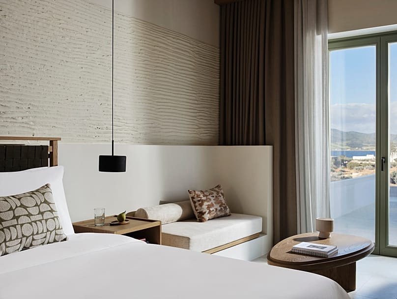 Each of the rooms and suites comes with either a private pool or a Jacuzzi