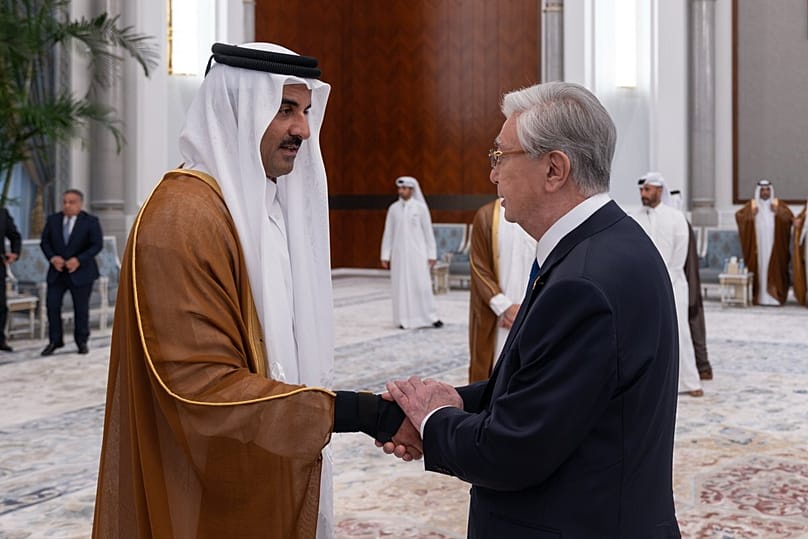 President of Kazakhstan Kassym-Jomart Tokayev offers his condolences to Qatar's Emir Sheikh Tamim bin Hamad Al-Thani.