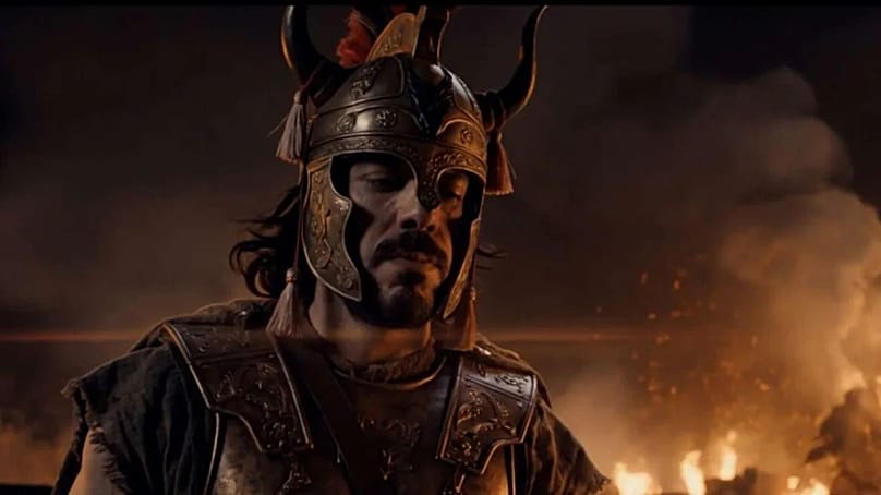 A scene from the AI-generated movie 'Odysseus: The Fall'