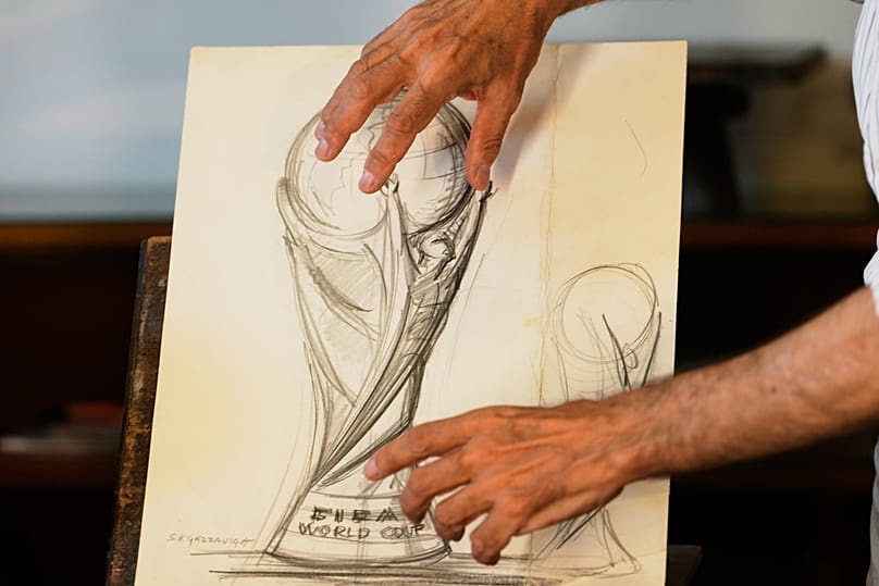 Sketches for the trophy