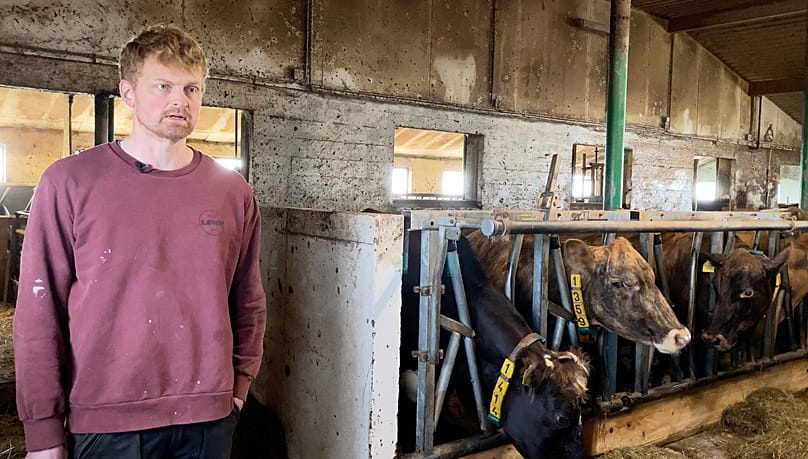 Farmer Stefán Geirsson markets milk and beef from Iceland’s agricultural heartland