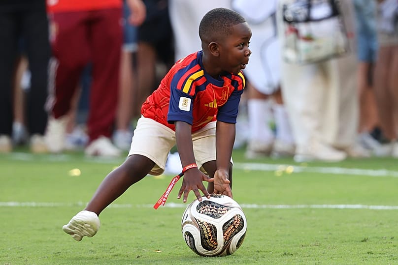 Lamine Yamal’s little brother Keyne on 19 July 2026