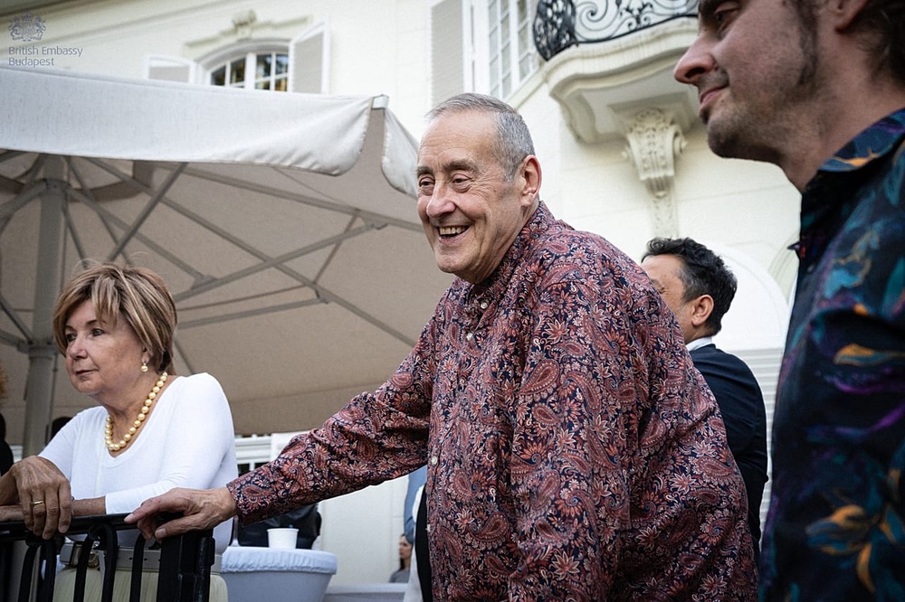 Peter Freestone, Freddie's former assistant, at the Budapest event