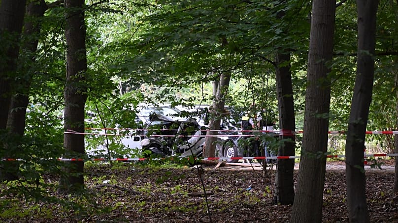 The vehicle used in the attack, 26.07.2026