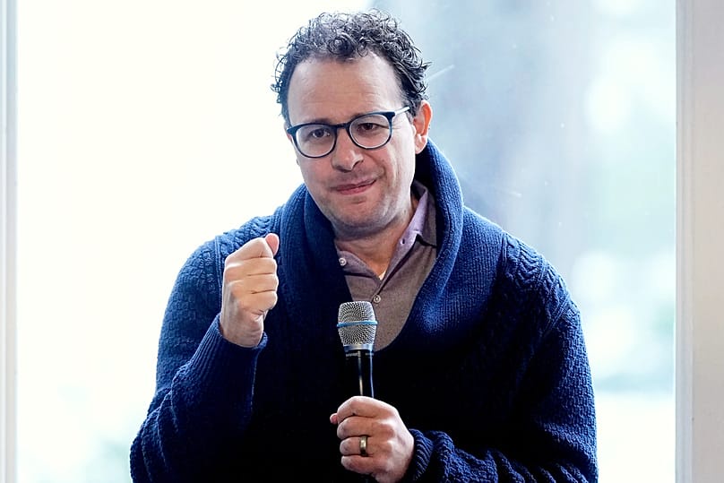 FILE - Dario Amodei, CEO & Co-Founder of Anthropic, speaks on a panel at the convening of the International Network of AI Safety Institutes in San Francisco, Nov. 20, 2024