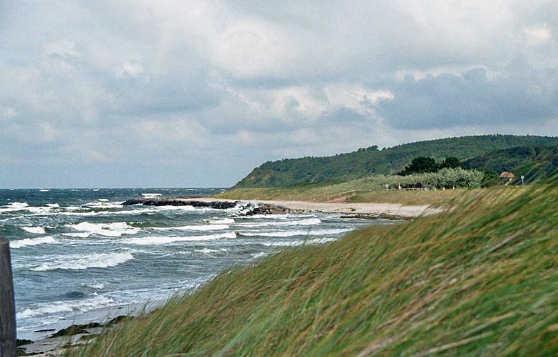 The west coast of Hiddensee
