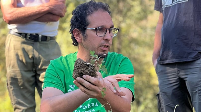 Sergi Caballero is the co-founder of permaculture farm and cooperative Mas Les Vinyes in Catalonia, Spain. 