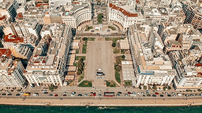 Thessaloniki in Greece 