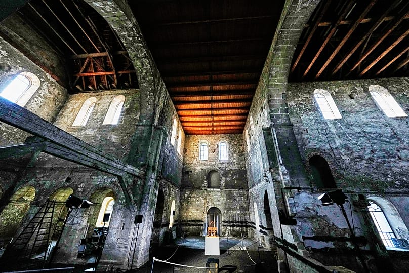 Inside the medieval Burchardi Church in Halberstadt, Germany - Wednesday 5 August 2026