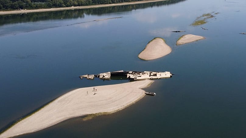German army vessel, sunk in the Second World War, August 2026