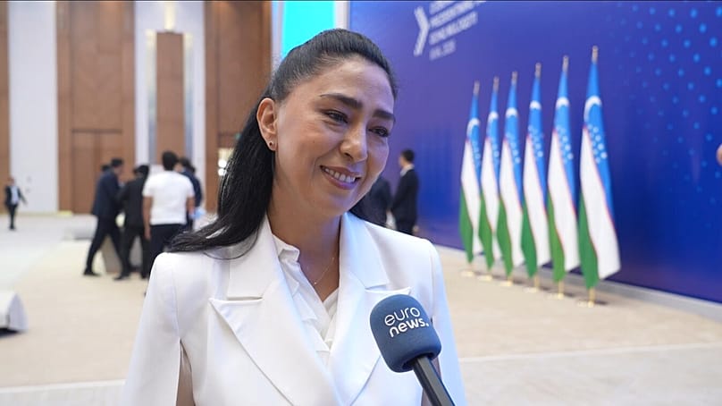 Umida Rahmonova, head of lighting company Miss Lighting