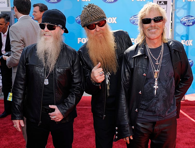 Dusty Hill, Billy Gibbons and Frank Beard of ZZ Top in Los Angeles -  May 2008