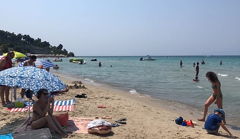 Sani beach, Halkidiki
