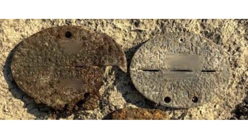The identity tags could help clarify the identity of the soldiers whose remains have been found.