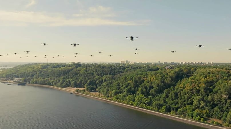 Reconnaissance and strike UAVs in Kyiv 