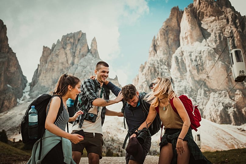 The study shows the difference between the two generations and their travel habits