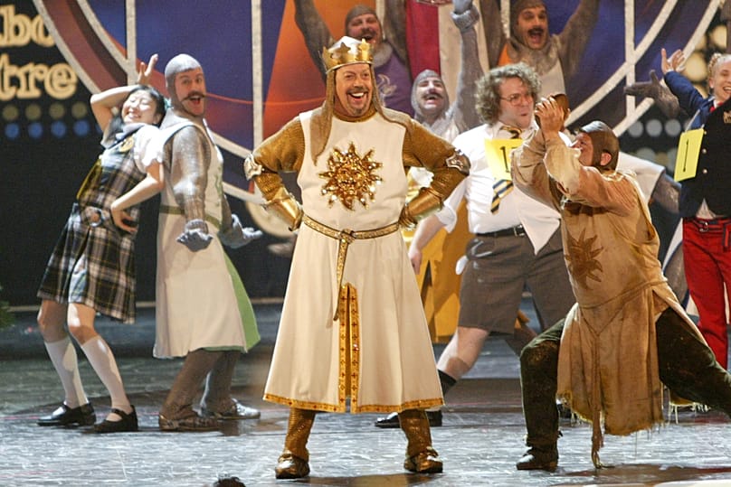 Tim Curry in Spamalot - 2005