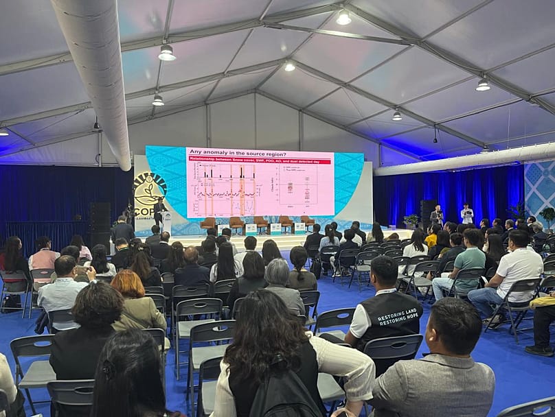 One of the sessions within COP17