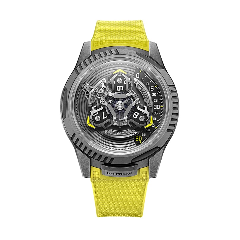 When two become one: Ulysee Nardin and Urwerk's UR Freak