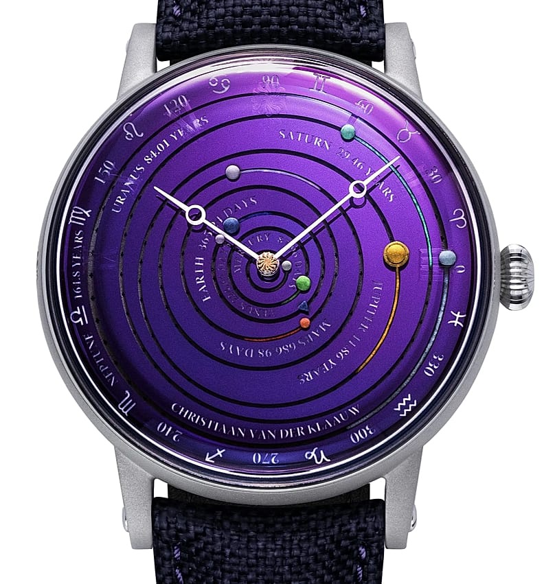 Christiaan Van Der Klaauw's Grand Planetarium Eccentric Silicium
