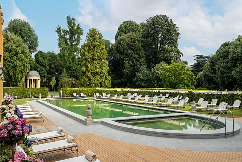 Four Seasons Hotel Firenze was praised for its gorgeous gardens