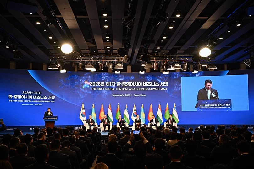 Government and business leaders attend the first Korea–Central Asia Business Summit in Seoul, 16 September 2026.