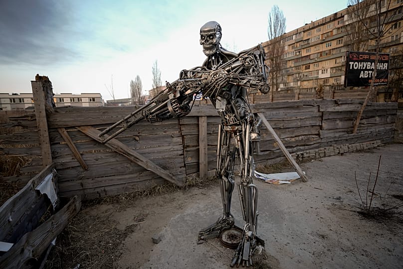An artistic rendering of the Terminator