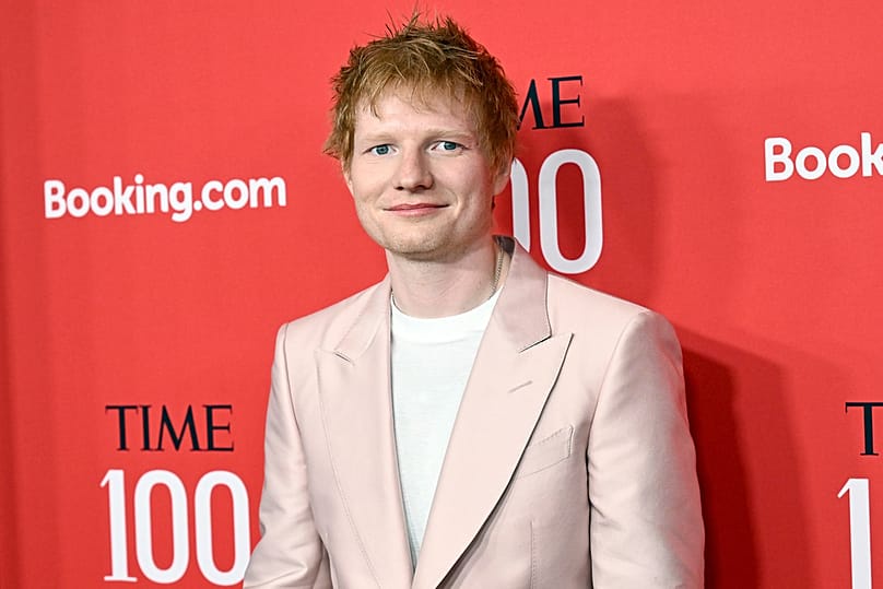 FILE - Ed Sheeran attends the Time100 Gala, in New York on April 24, 2025