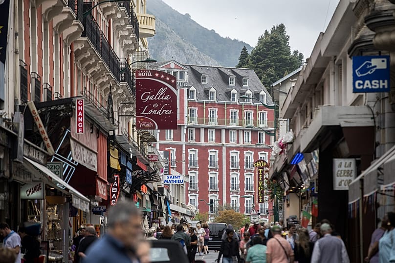 A street in Lourdes, in south-west France, Tuesday 8 September 2026.
