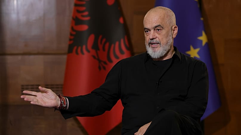 Albanian Prime Minister Edi Rama 