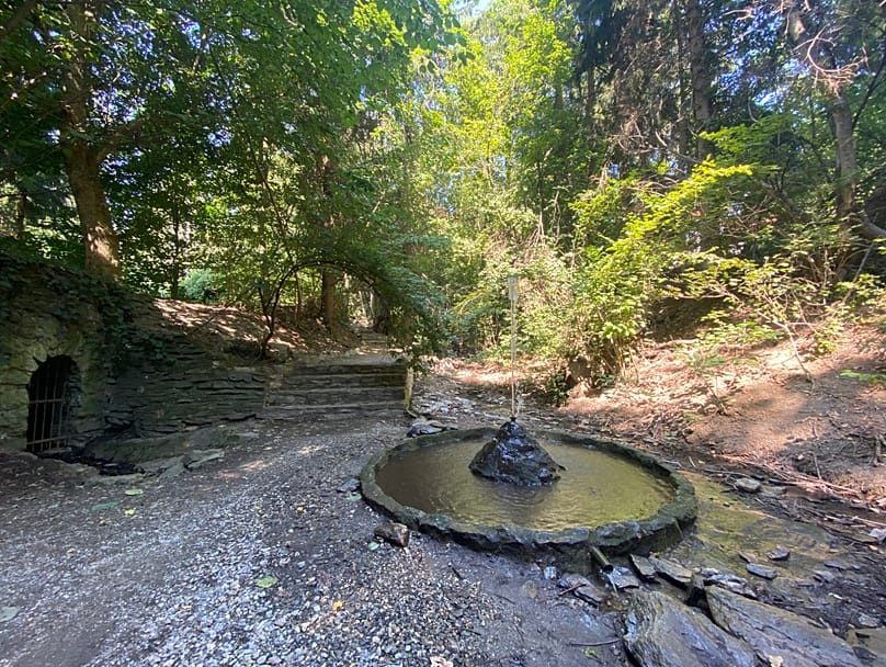 A well on the Springs Trail near Velem, Hungary