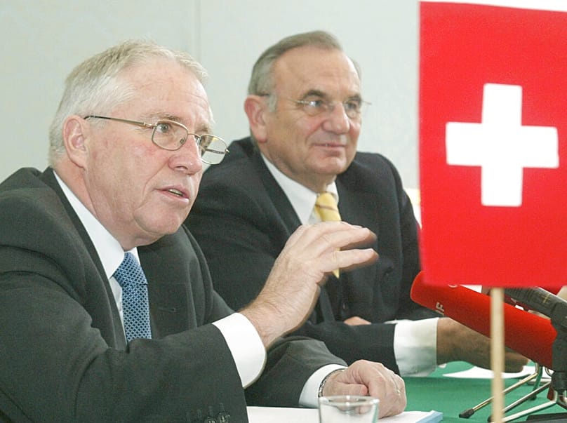 SVP veteran Christoph Blocher - archive image