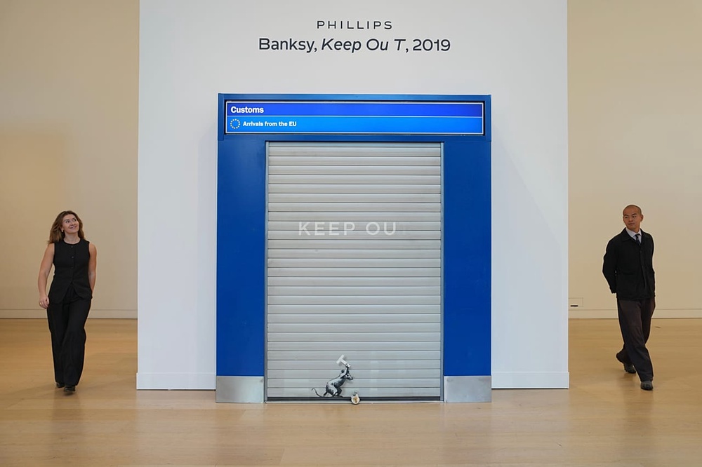 Banksy's artwork 