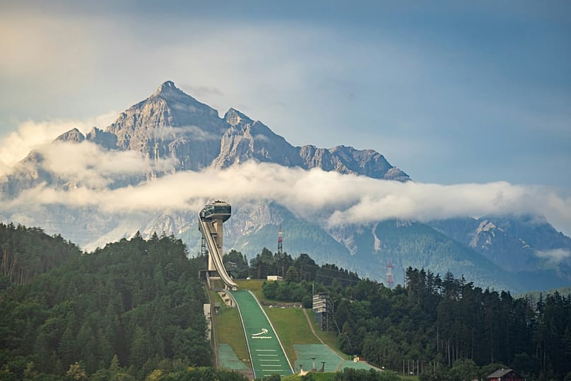 Bergisel Ski Jump in Innsbruck, Austria
