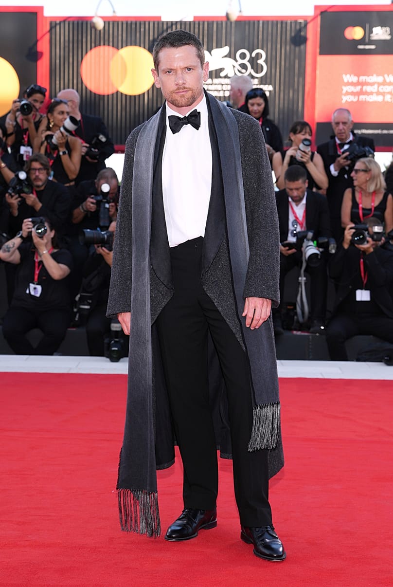 Jack O'Connell at this year's Venice Film Festival for the premiere of Ink