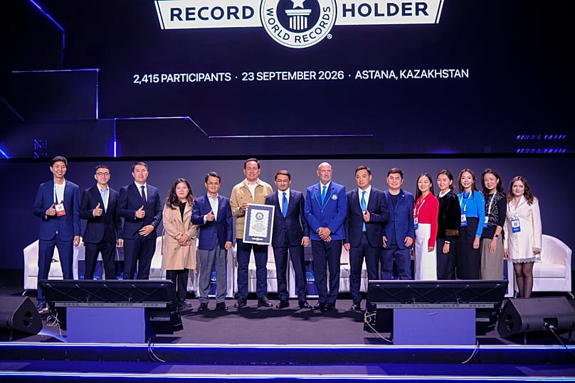 Astana Hub Battle received a Guinness World Record for the biggest number of startup participants