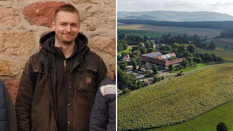 EARA farmer Maximillian Krimm manages Gut Weimarschmieden in Fladungen, Germany, producing rapeseed and flax oils alongside arable crops and an agritourism operation.