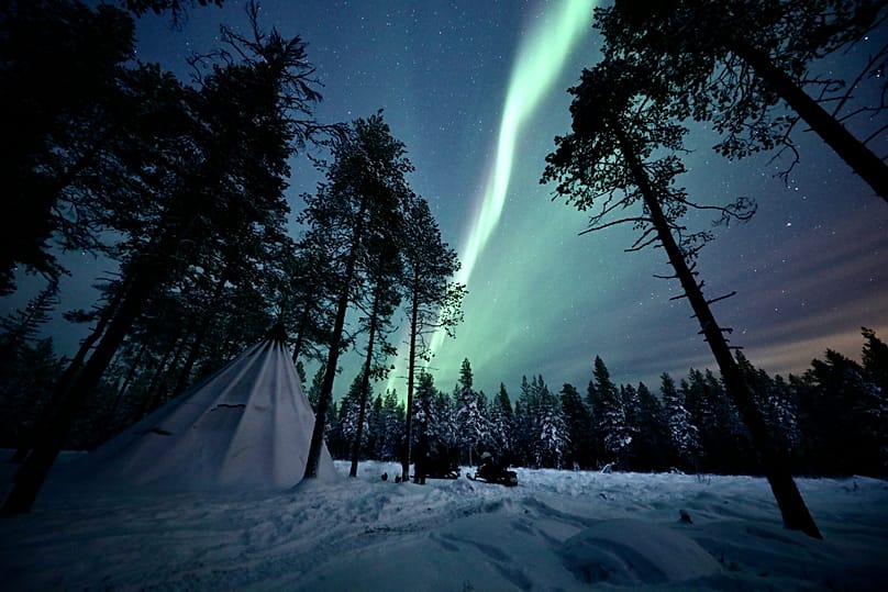 Rovaniemi in Finland is among the best places on earth to get away from it all