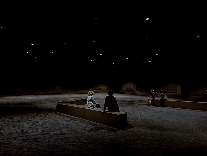 Image from: Dialogue in the dark: David Bowie meets Nina Simone at Steve McQueen's exhibition at Guggenheim Bilbao