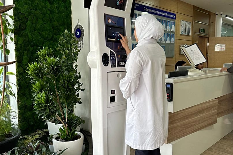 Image from: A talking glove, a 90-second health check and a drone interceptor: Meet Uzbekistan’s young inventors