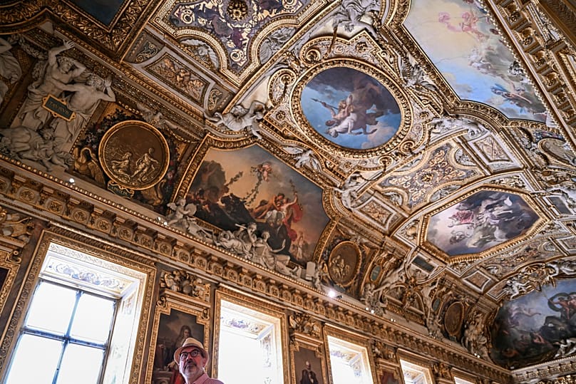 The Apollo gallery has reopened after a heist in 2025 but no jewels are on display. 22 July, 2026.