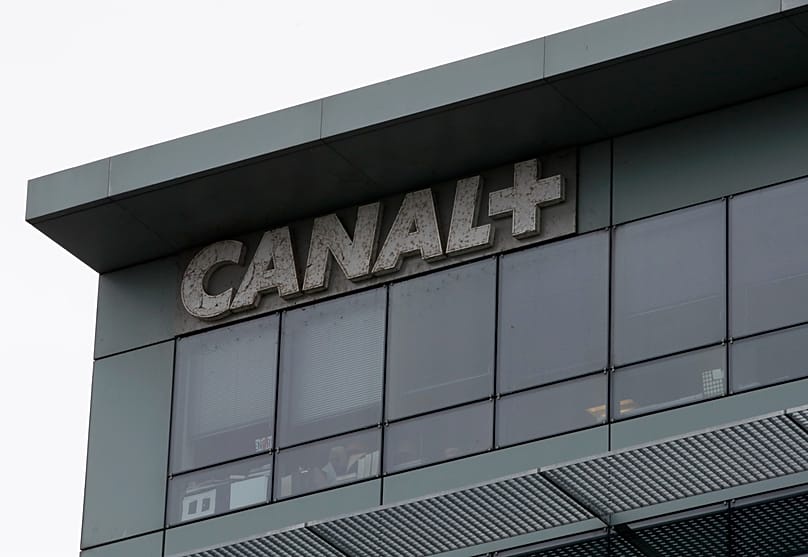 The Canal+ headquarters in Boulogne-Billancourt, near Paris.