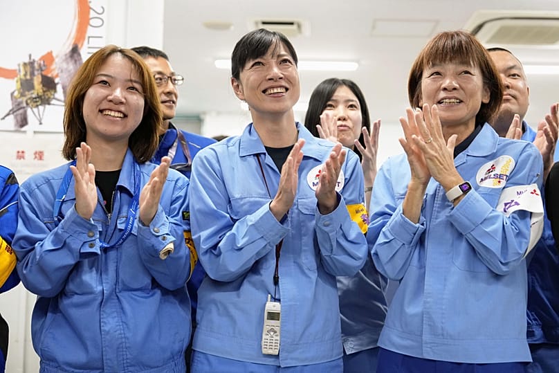 Tanegashima Space Center in Kagoshima prefecture, southern Japan, Tuesday Oct. 20, 2026. (Naoki Hiraoka/Kyodo News 