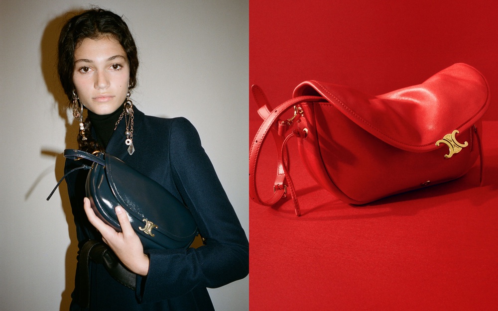 celine little halfmoon bag 2026 new luxury bags spring summer 2026 ss26 collection