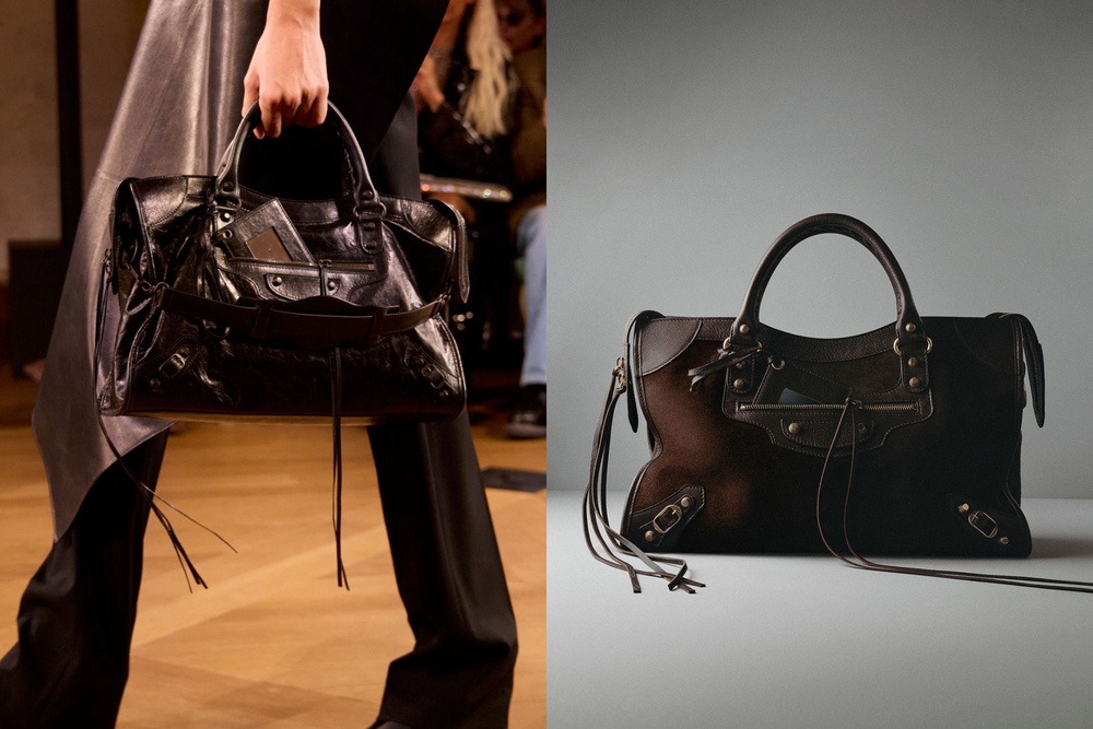 balenciaga le city bag suede 2026 new luxury bags spring summer 2026 ss26 collection