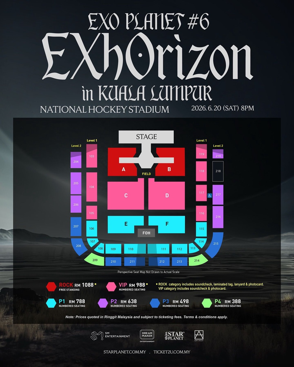 Image from: EXO concert in Malaysia 2026: Ticket prices, setlist, and more