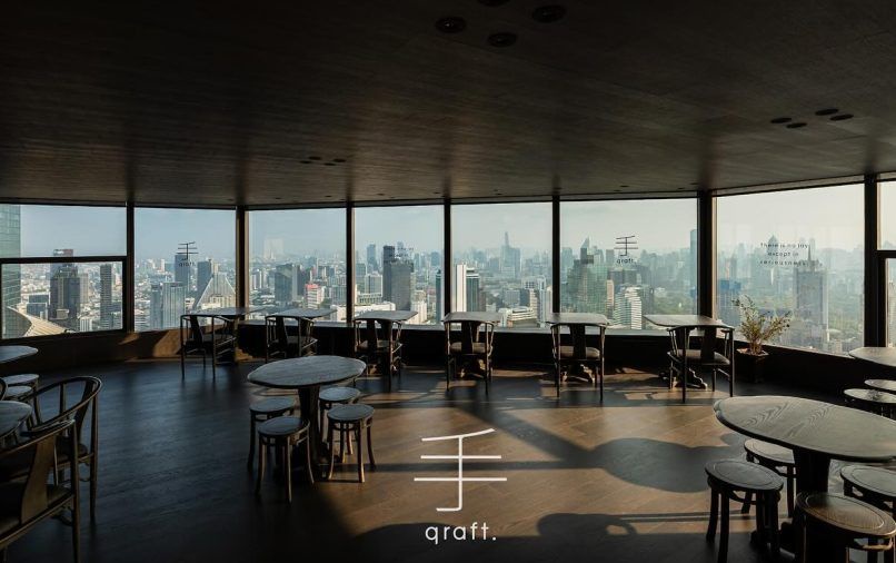 cafe with a view in bangkok empire tower