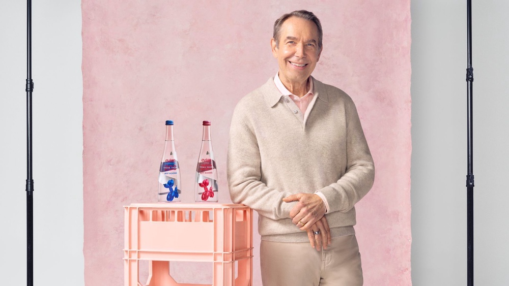 evian 200th anniversary with jeff koons