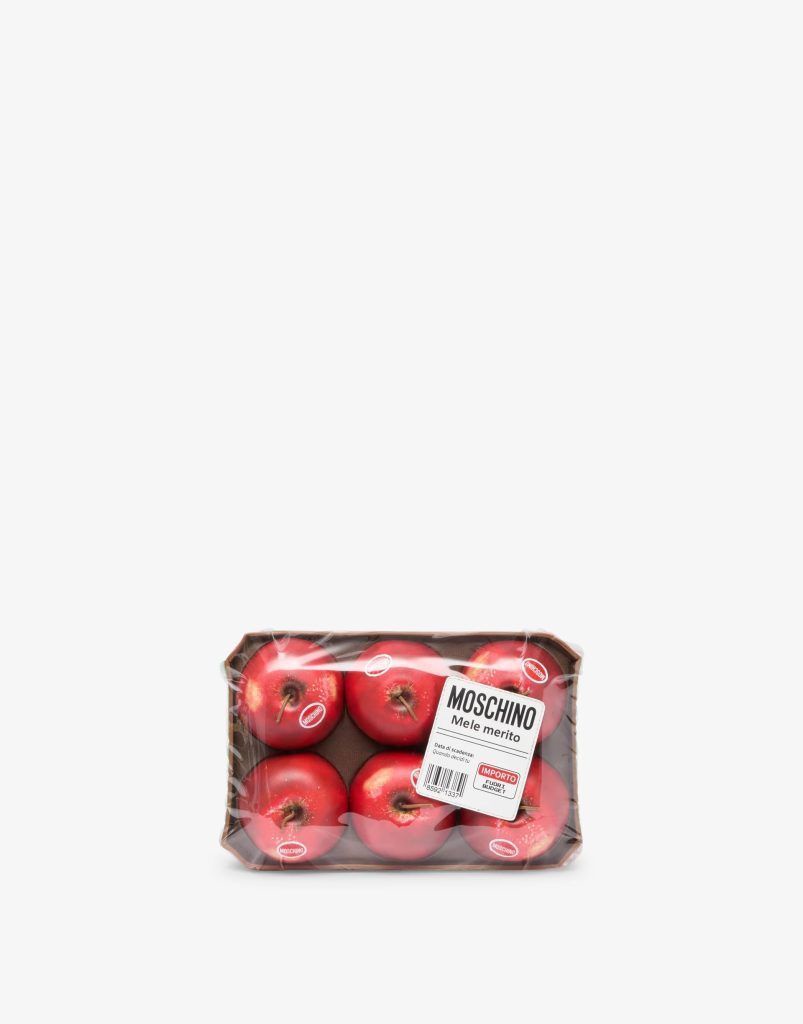 fruit bag moschino apple bag