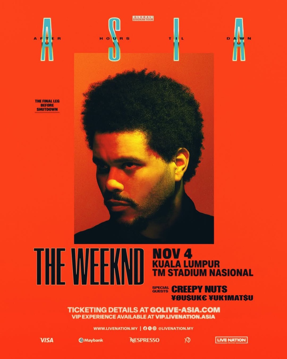 the weeknd concert in malaysia 2026